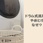 ドラム式洗濯機は二度と買わない方がいい？やめとけと言われる理由と縦型とどっちが人気か解説